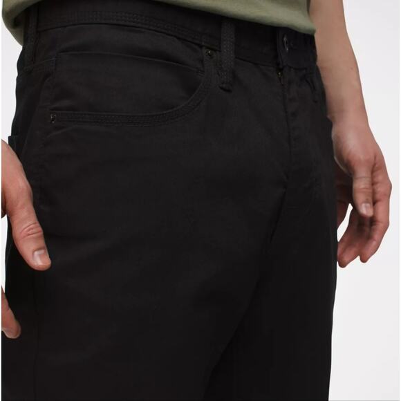 NEW Prana Bridger Slim Tapered Performance Black Jean 36x30 - Picture 3 of 9